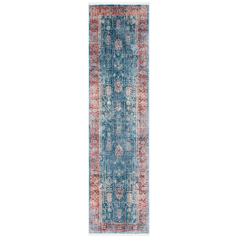 Rumsey Performance Oriental Rug, Runner 2'2" x 10'