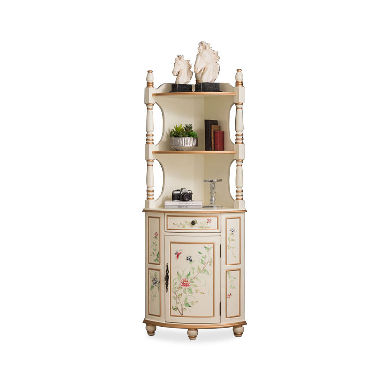 Picture color Solid + Manufactured Wood Corner cabinet