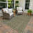 Machine Washable Indoor/Outdoor Kugler ACN2409 Global Rug-740144261
