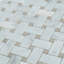 12" x 12" Natural Stone Basketweave Mosaic Wall & Floor Tile-51974525