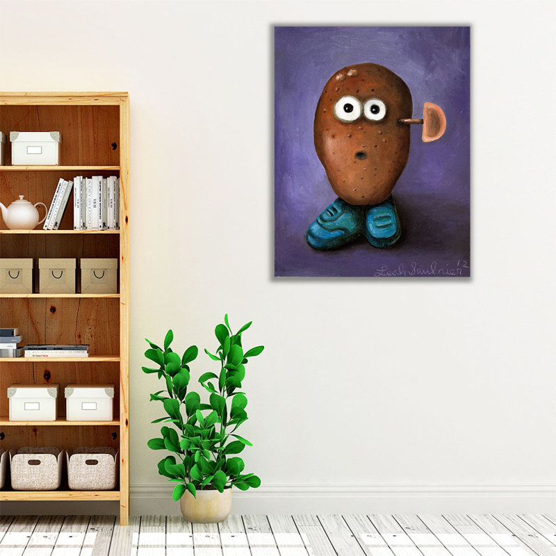 Misfit Potato 1 - reproduction d'art sur toile, H 20 po x l 16 po