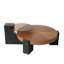 Ensemble de tables basses rondes 3 pieds Jakwan