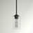 Klarice 1-Light Seeded Glass Single Pendant 