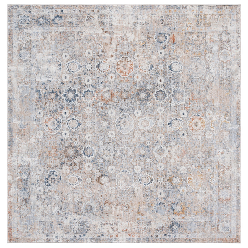 Scarlett 404 Performance Oriental Rug, Square 6'7"