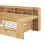 Lit de jour double avec tablettes, tiroirs et bureau-1626594756