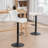 Swivel Adjustable Height Bar Stools, Leather Modern Barstools, Upholstered Counter Stool-244677