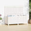 Rosalind Wheeler Chenard 147cm W 0L Pine Solid Wood Deck Box-228577606