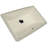 Nantucket Sinks Great Point 13.75 " Vitreous China Rectangular Bathroom Sink and Overflow Hole-9515221