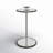 Erma Glass C Table End Table with Storage-1619580546