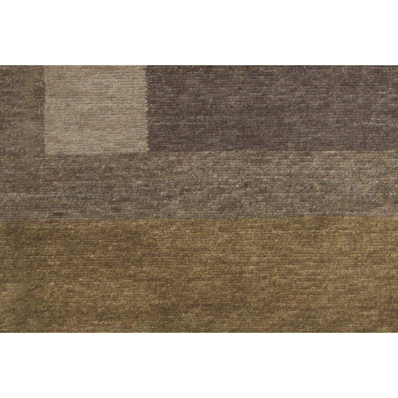 Hand-Knotted High-Quality Brown Area Rug