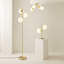 Adael Glass Semi Flush Mount-156530417-152484597