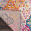 Tapis ikat rose / jaune / bleu Verda-1984091909