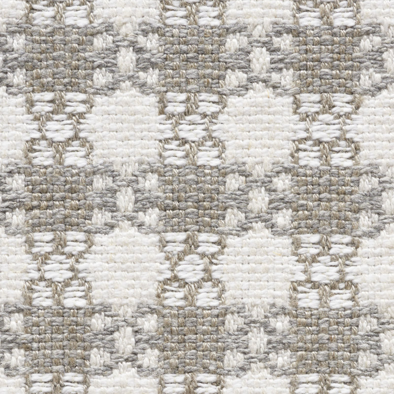 Tissu Checkmate, Gris