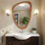 Miroir décoratif irrégulier-1306315368