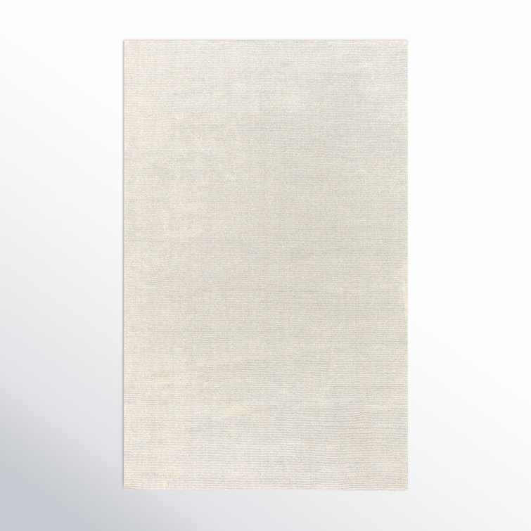 Crowe Wool Light Beige Performance  Area Rug