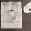 Édredon 8 pièces pour grand lit - Détails, coussins brodés,-132971638