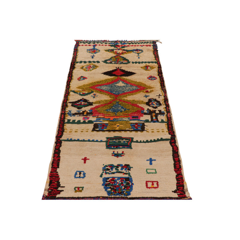 One-of-a-Kind 2'7”x5'9” Hand Knotted Area Rug