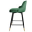 Swivel Velvet Upholstered Counter & Bar Stool With Solid Metal Frame-1921254708-1929667208