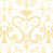 Gold/White