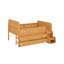 Lit double avec DEL, tiroirs de rangement-1294505225
