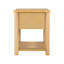 Ensemble de 2 tables de chevet polyvalentes en bois d'hévéa robuste pour les petits espaces-571095102
