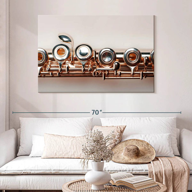 Abarca Golden Flute, 32" H x 48" W