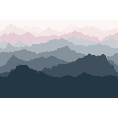 " Mountain Landscape, China Mountains " by Liubov Zadoianchuk