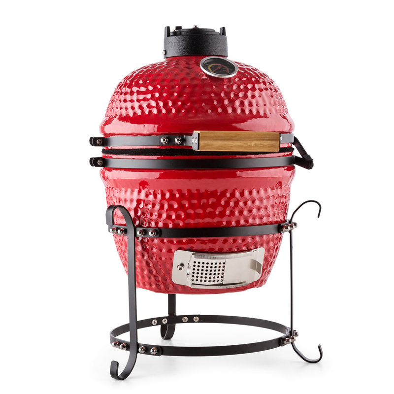 Klarstein Freestanding Gas Grill, Red