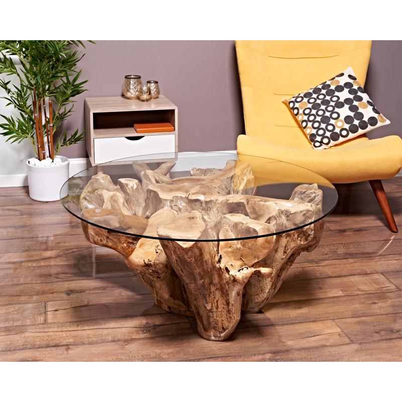 Mcneil Pedestal Coffee Table