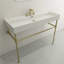 Lavabo de salle de bain rectangulaire double en argile réfractaire avec trop-plein 18,3 "BOCCHI Milano-353775412-367894876