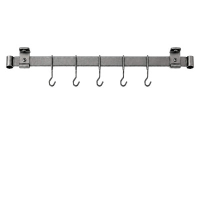 Steel Handcrafted Rectangle Wall Mounted Pot Rack