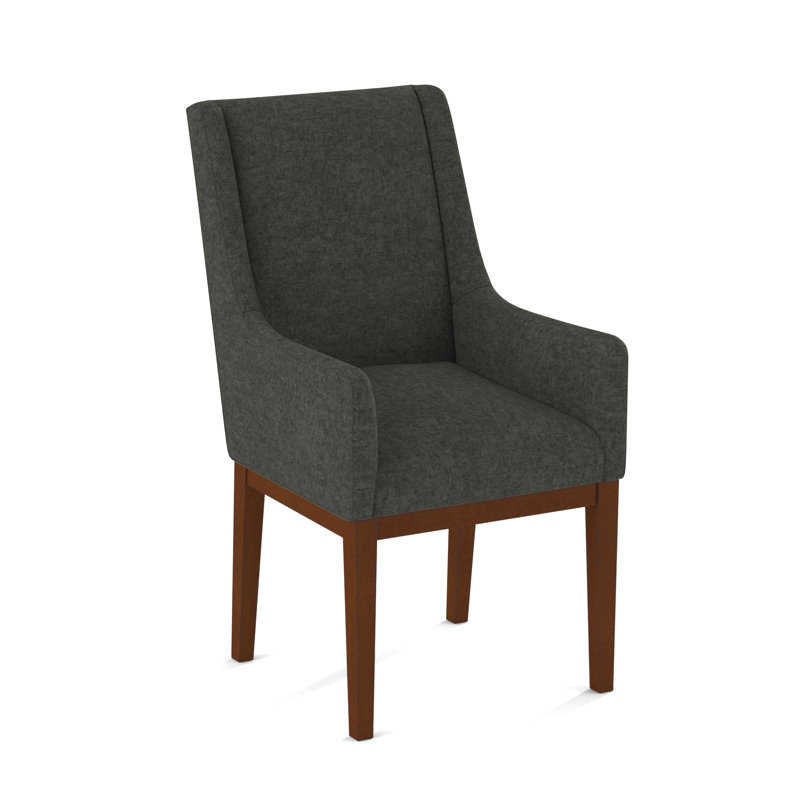 Upholstered Arm Chair, 61492-88, English Saddle