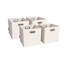 Ensemble de bacs de rangement en similicuir-598961040