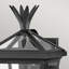 Fatma 36.8cm H Clear Glass Outdoor Wall Lantern-2099054388