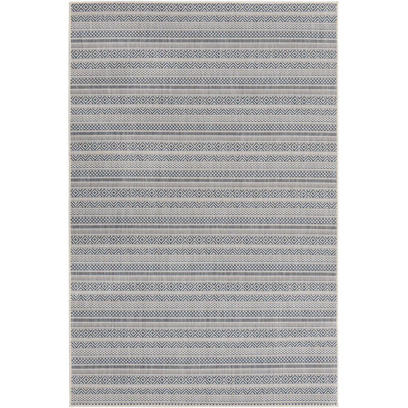 Evolet Striped Indoor / Outdoor Rug, Rectangle 5'3" x 7'10"