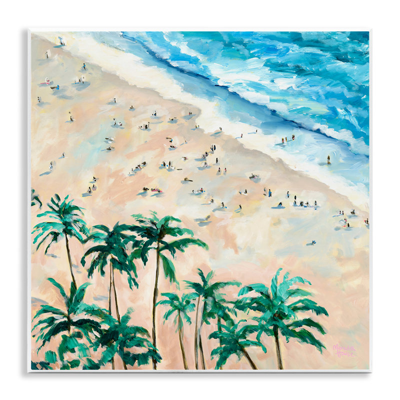 Plaque murale Waikiki Beach, conception par Meredith Howse