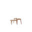 Ensemble de 2 tables basses gigognes Red Oak