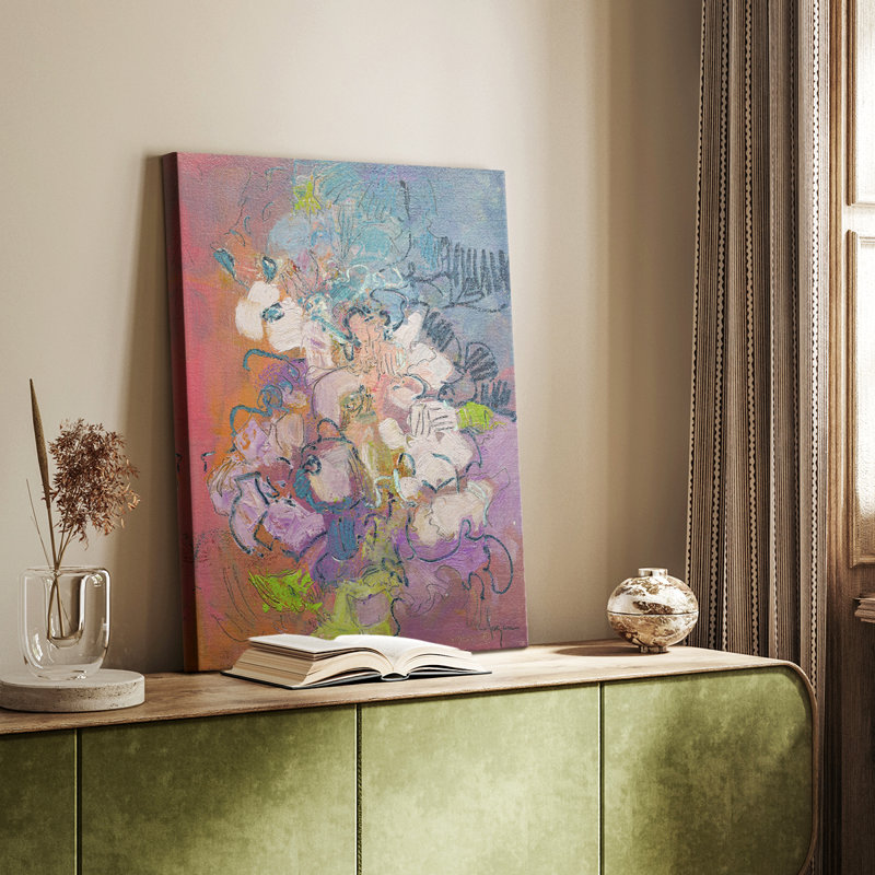 Archipelago -Custom Wrapped Gallery Cavas, 27" H x 18" W
