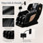 Fauteuil de massage à huit roulettes