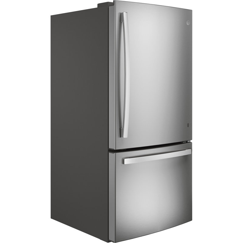 33" 24.08 cu. ft Bottom Freezer Refrigerator