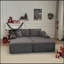 Chaise longue en L avec assise profonde et coussin moelleux-131221010