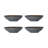 Pfaltzgraff Monroe 16 Piece Dinnerware Set, Service for 4