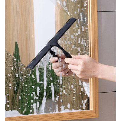 10 Glass Door Stainless Steel Shower Squeegee