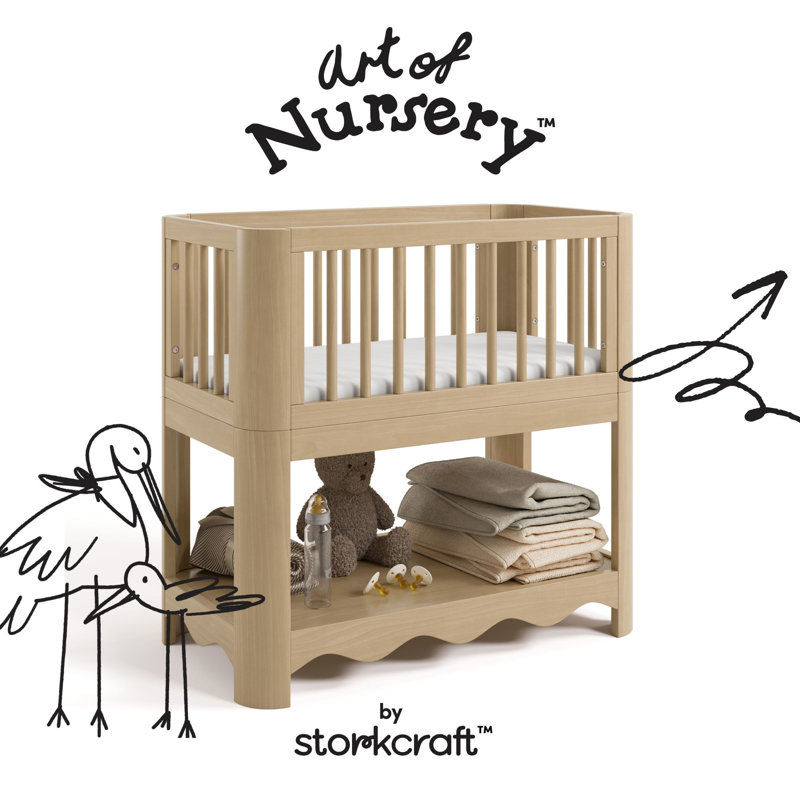 Casablanca 3-in-1 Convertible Bassinet, Driftwood