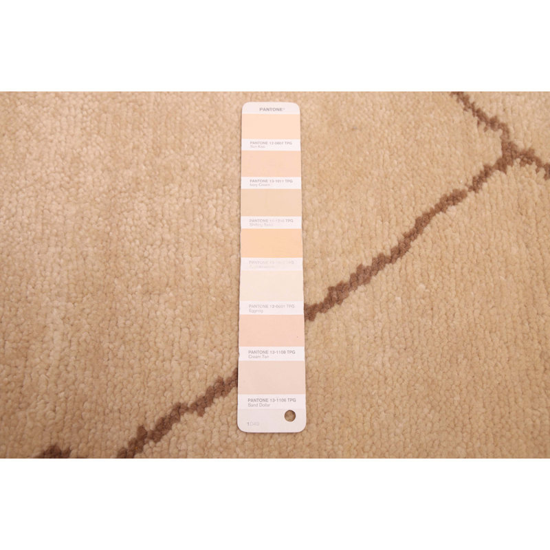 Tapis beige Mystique 2 pi 6 po x 11 pi 10 po