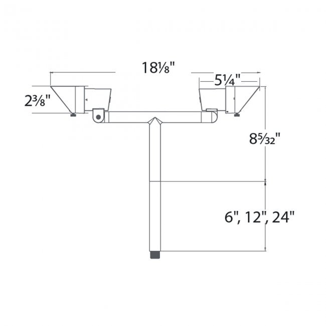 Luminaire de voie del à basse tension Mini Accent, 2700 K, Bronze sur laiton