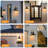 Waterproof Outdoor Motion Sensor Wall Lanterns – 2-pack For Home Porches & Garages (no Bulbs Included)-460172444