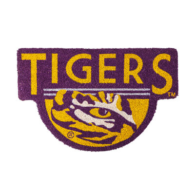 Tapis d'entrée antidérapant pour l'intérieur et l'extérieur 28 po x 18 po Louisiana State University