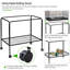 118.5cm Metal Flight Cage with Wheels-1852642481