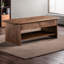 Table de bout double en noyer noir